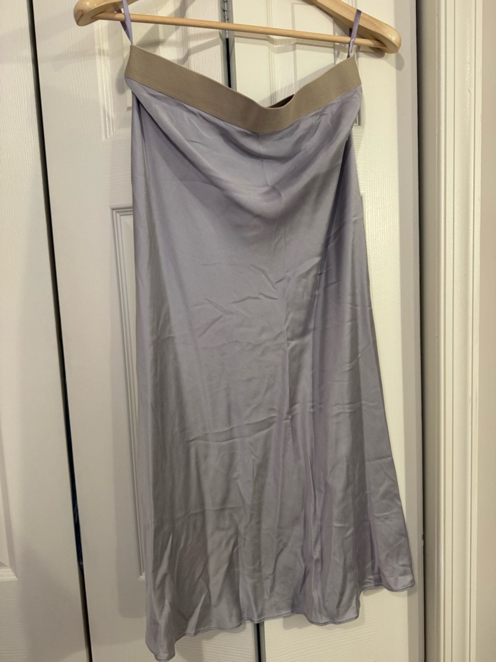 Quince 100% Washable Silk Midi Skirt